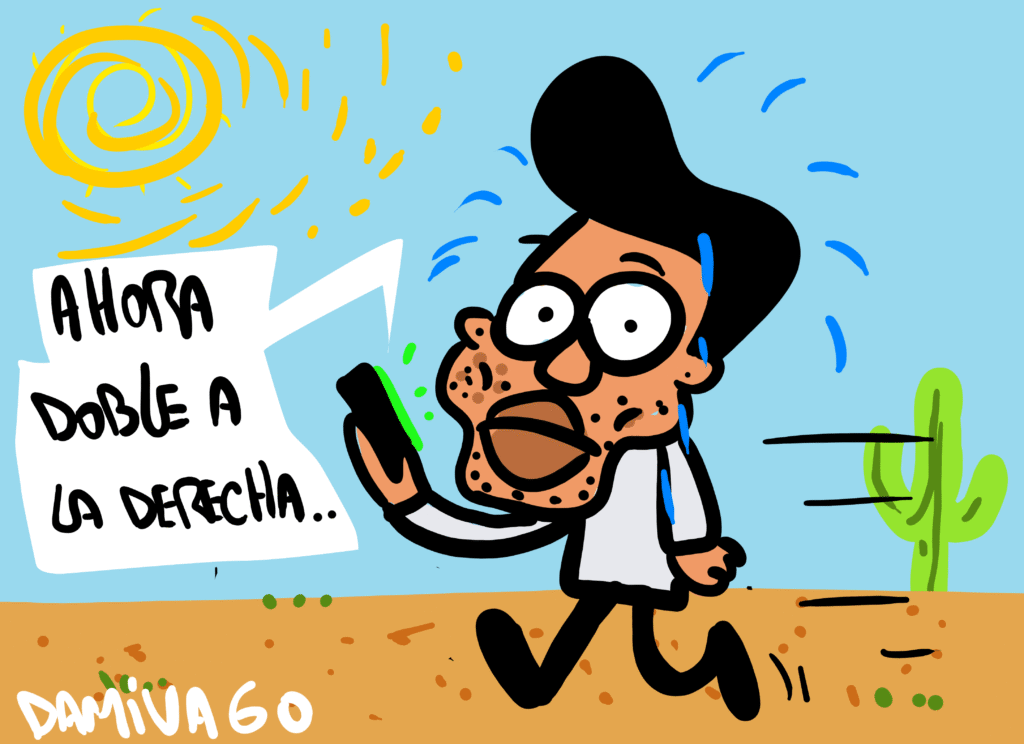 Carter buscando la Araucanía