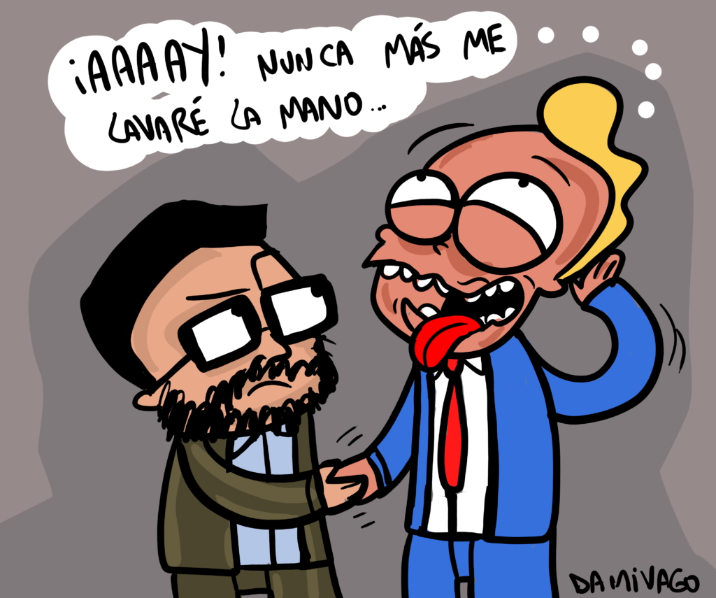 Reunion Presidente y Presidente Electo