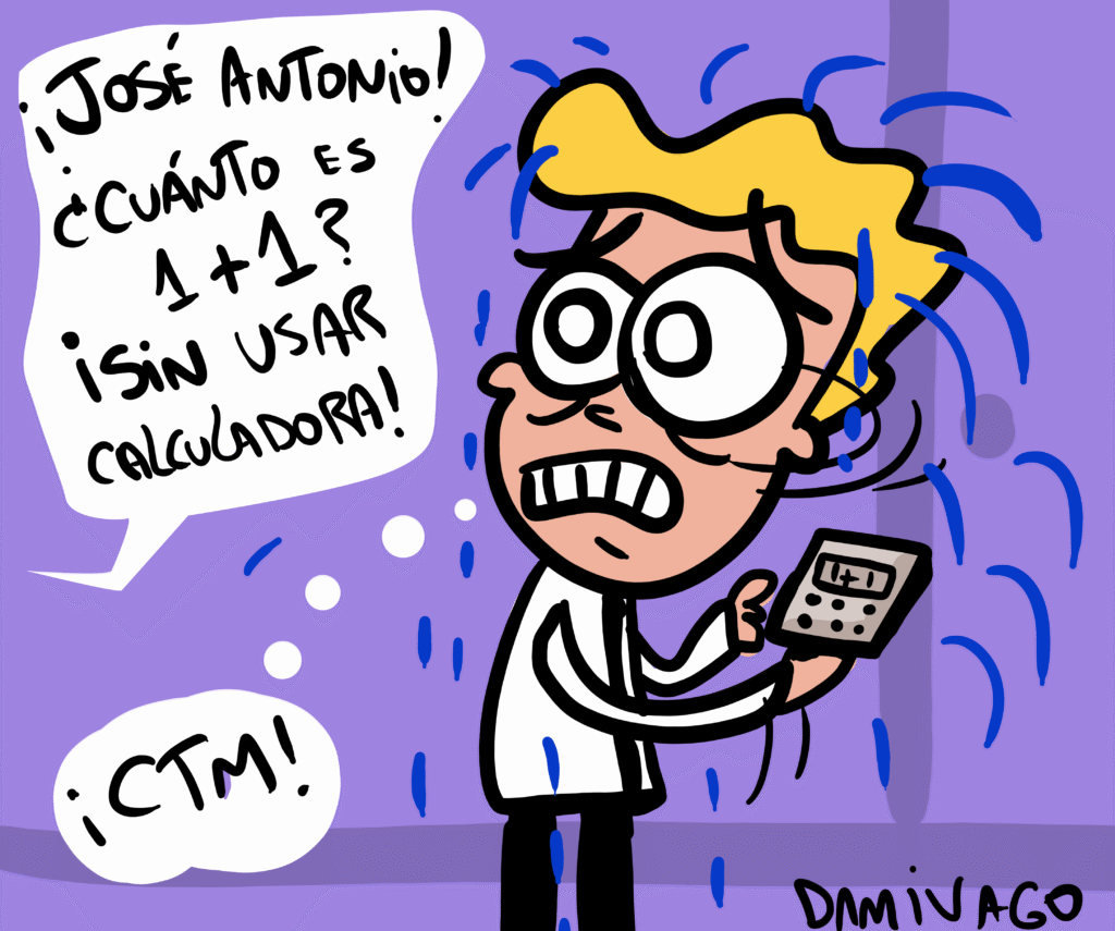 José antonio en su  infancia