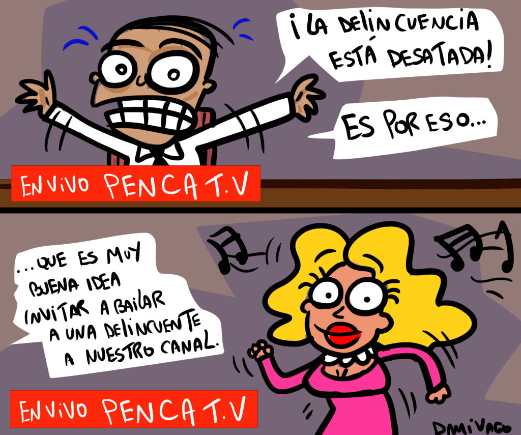Penca TV y la delincuencia