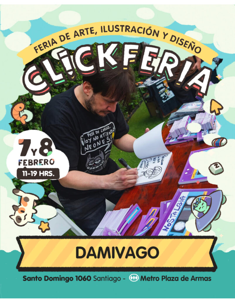 DAMIVAGO EN CLICK FERIA…. DETALLES EN LOS AFICHES