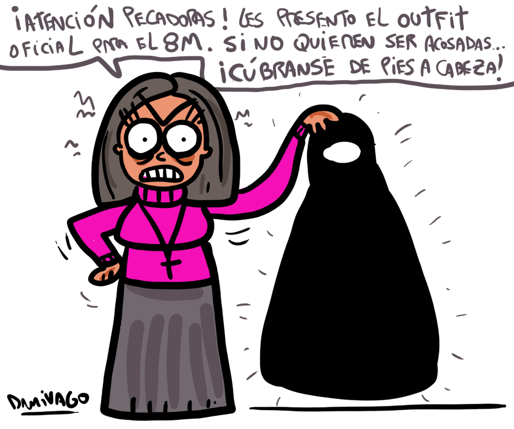 Marchas feministas con nueva Ministra