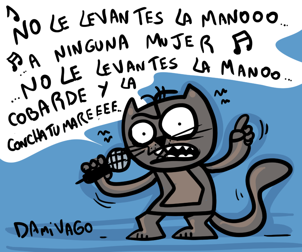 Gato Memin tolerancia cero contra la VIF