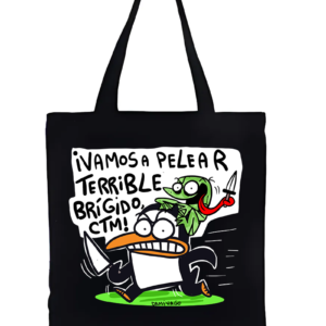 Bolsa Ecológica Negra Tote Bag: BRIGIDO