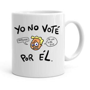 Tazón: Yo No Voté por él