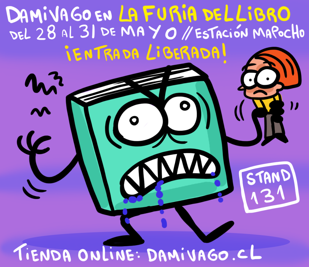 DAMIVAGO en LA FURIA DEL LIBRO 2026