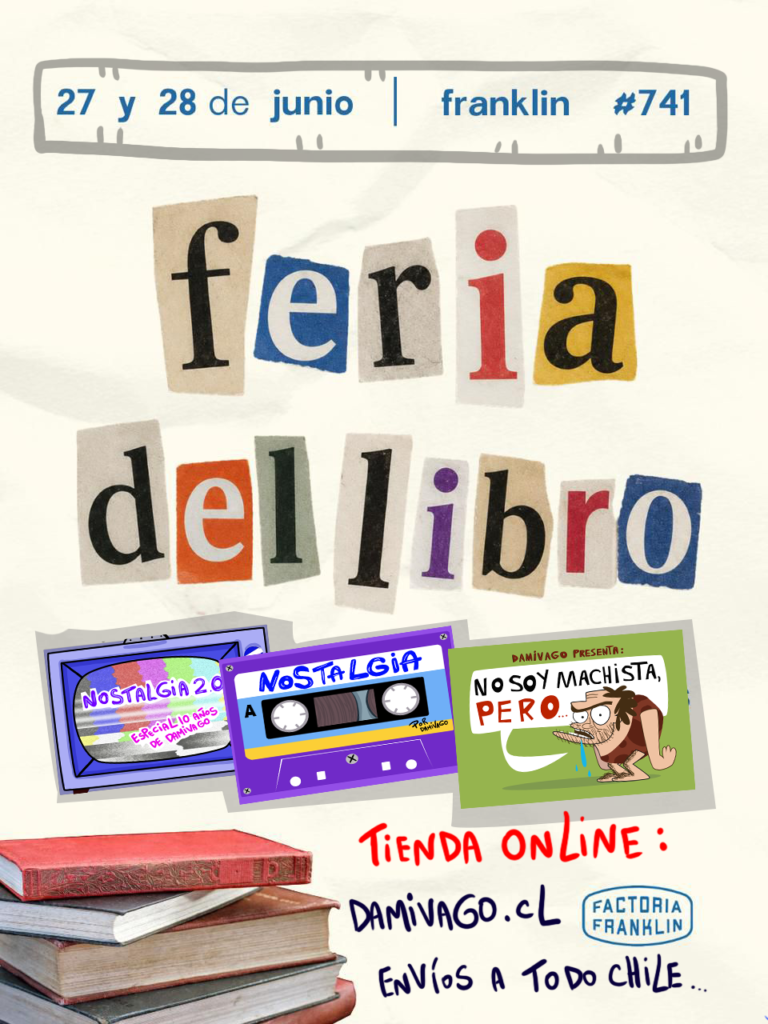 DAMIVAGO EN FERIA DEL LIBRO FACTORÍA FRANKLIN