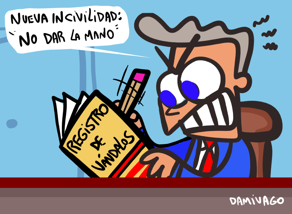 Actualización de registro de vándalos