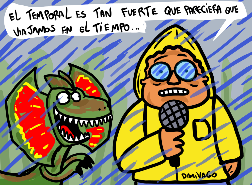 Homenaje al periodista Jurásico