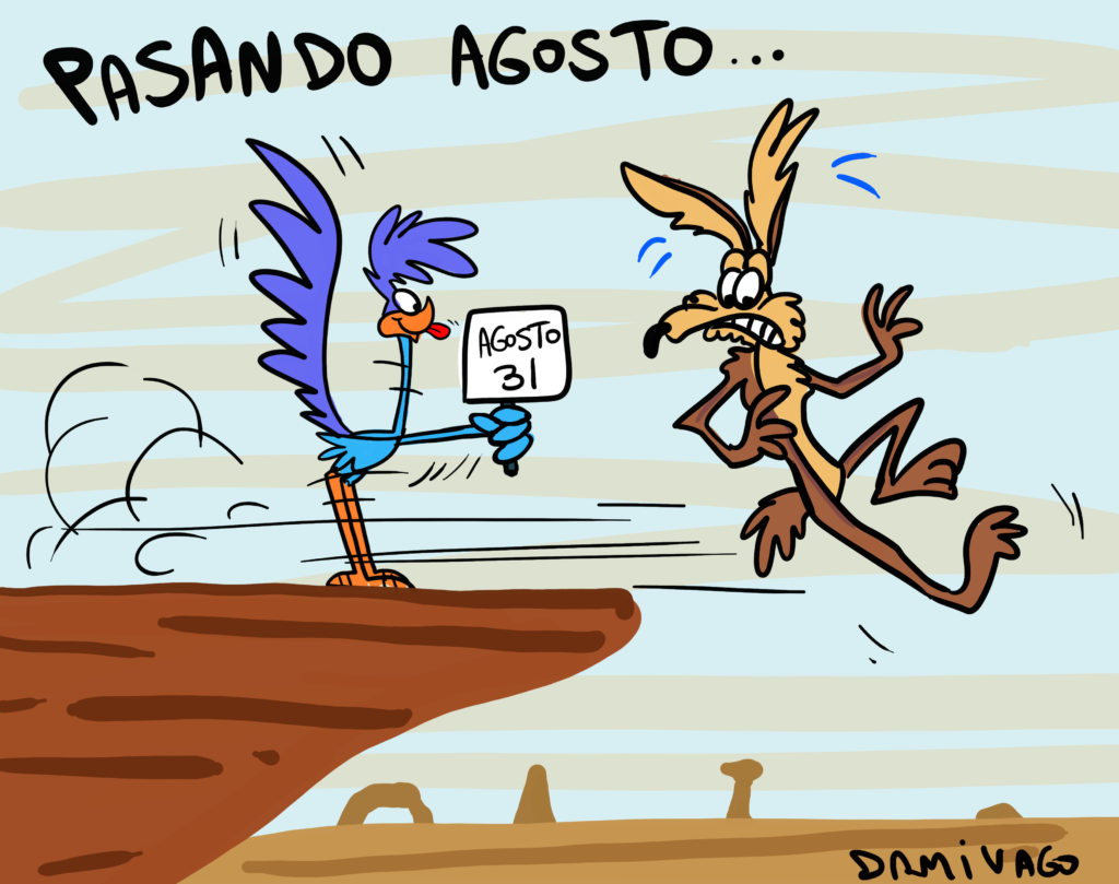 Pasando Agosto…homenaje al Coyote y Correcaminos