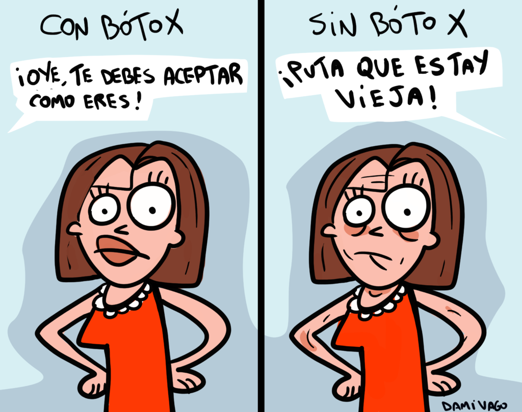 Con Botox vs Sin Botox