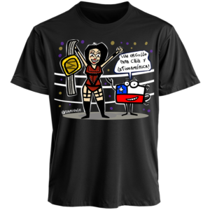 Polera Negra Unisex : Homenaje a Stephanie Vaquer 2.0