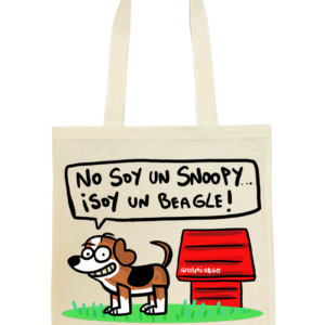Bolsa Tote Bag: BEAGLE (IMPRESION DIRECTA)