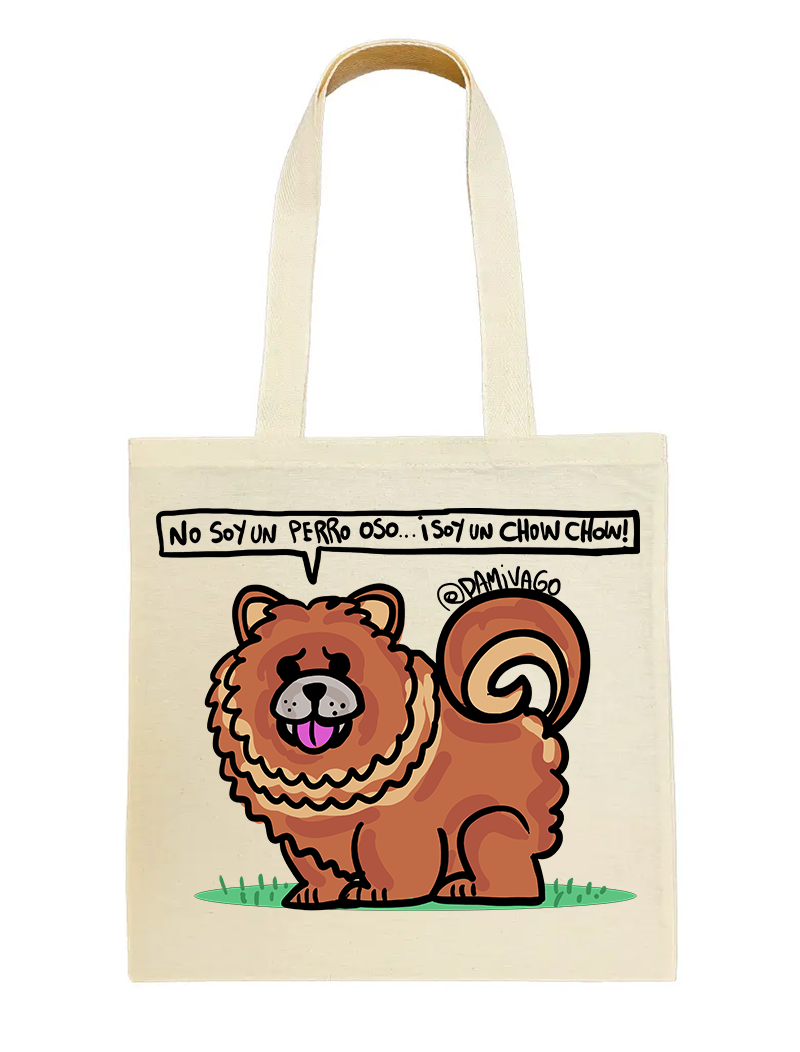 Bolsa Tote Bag: POW POW (IMPRESION DIRECTA)