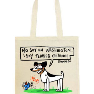 Bolsa Tote Bag: TERRIER CHILENO (IMPRESION DIRECTA)